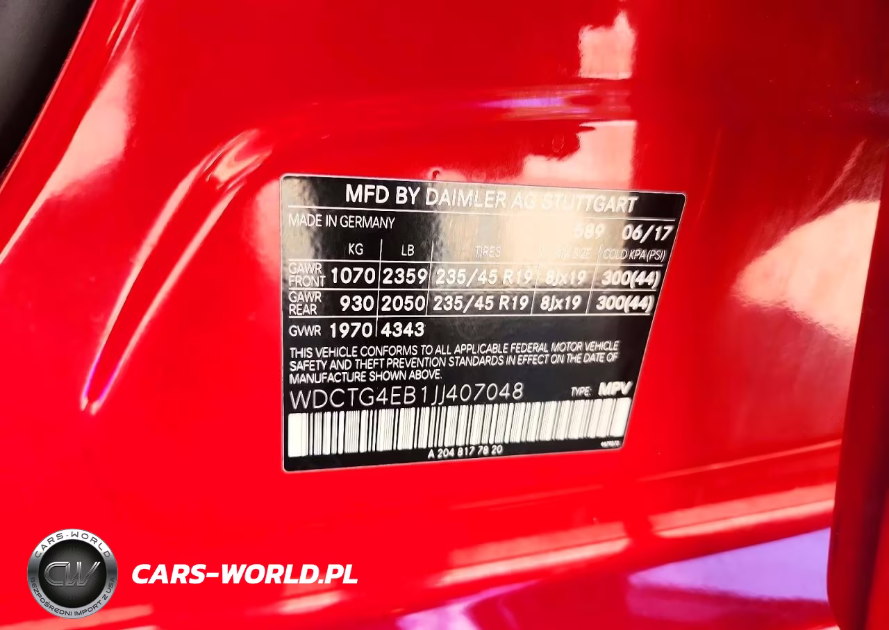 2018 Mercedes-Benz Gla 250 VIN:WDCTG4EB1JJ407048 - 12
