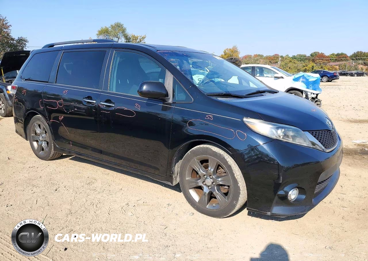2016 Toyota Sienna Se VIN:5TDXK3DC2GS736671 - 4