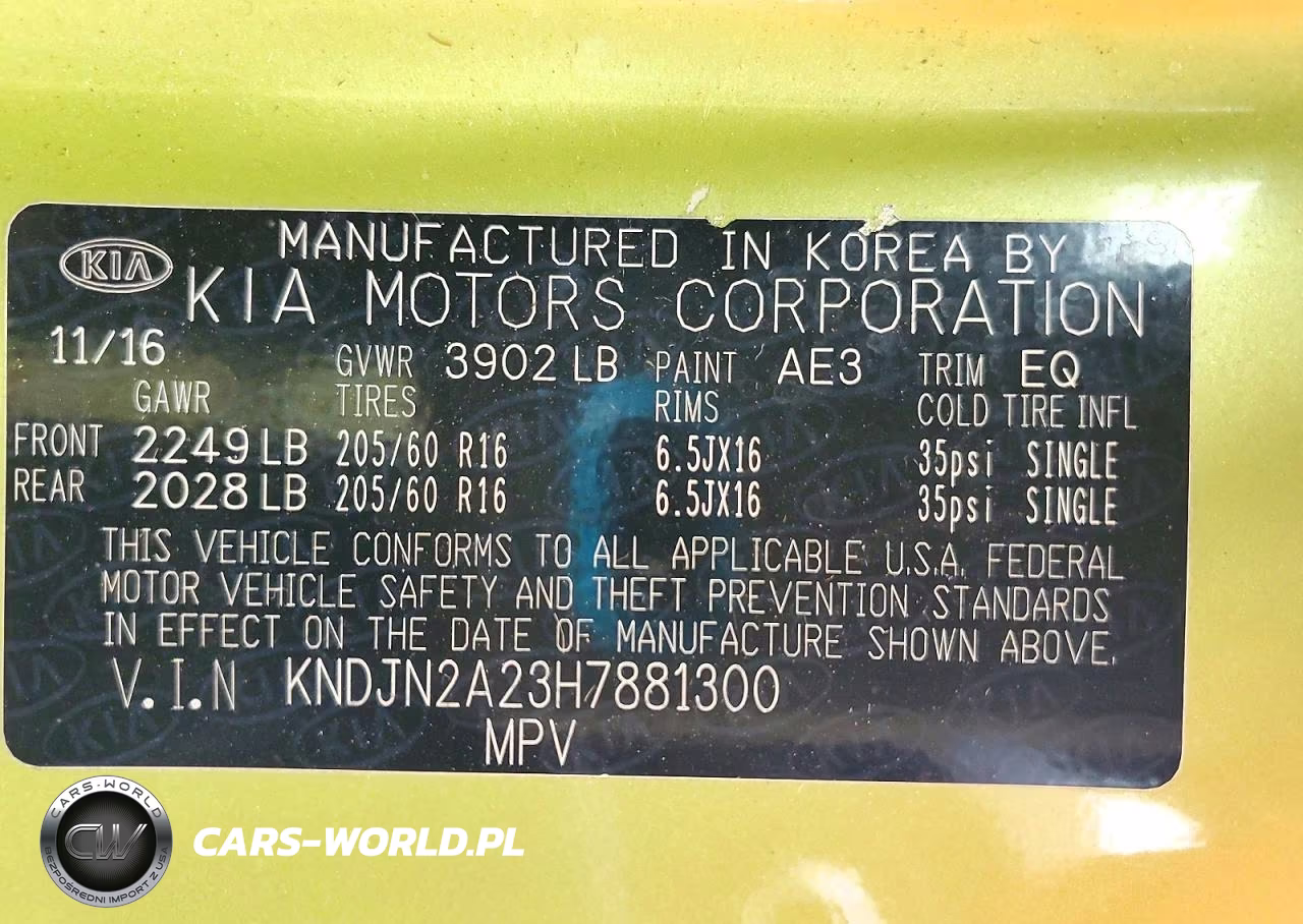 2017 Kia Soul Base VIN:KNDJN2A23H7881300 - 13