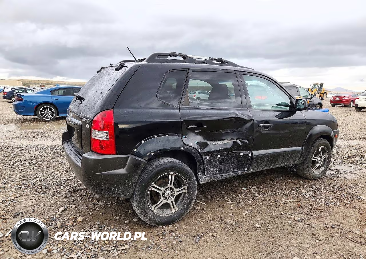 2008 Hyundai Tucson Se VIN:KM8JN12D98U772167 - 3