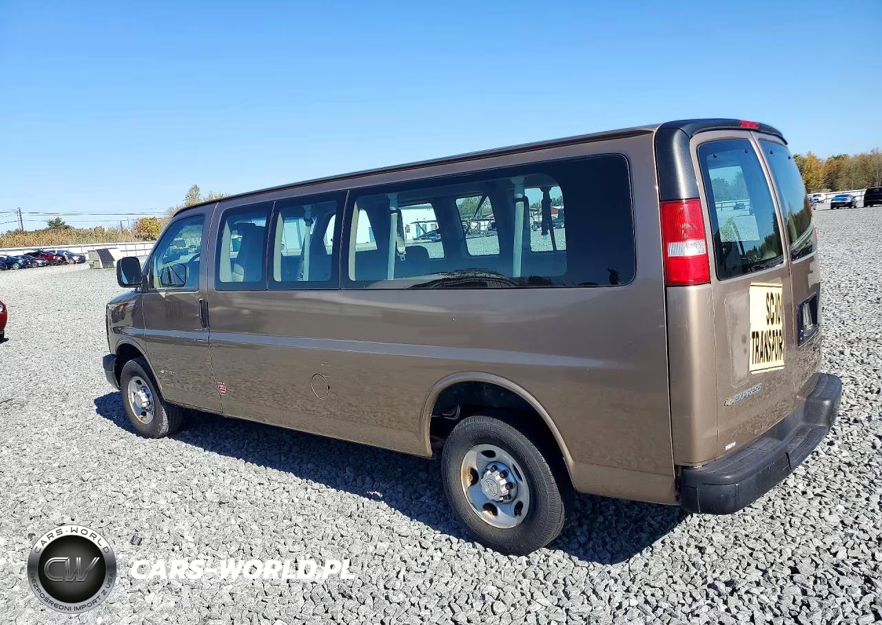 2003 Chevrolet Express G2500 VIN:1GNGG29U231115703 - 2