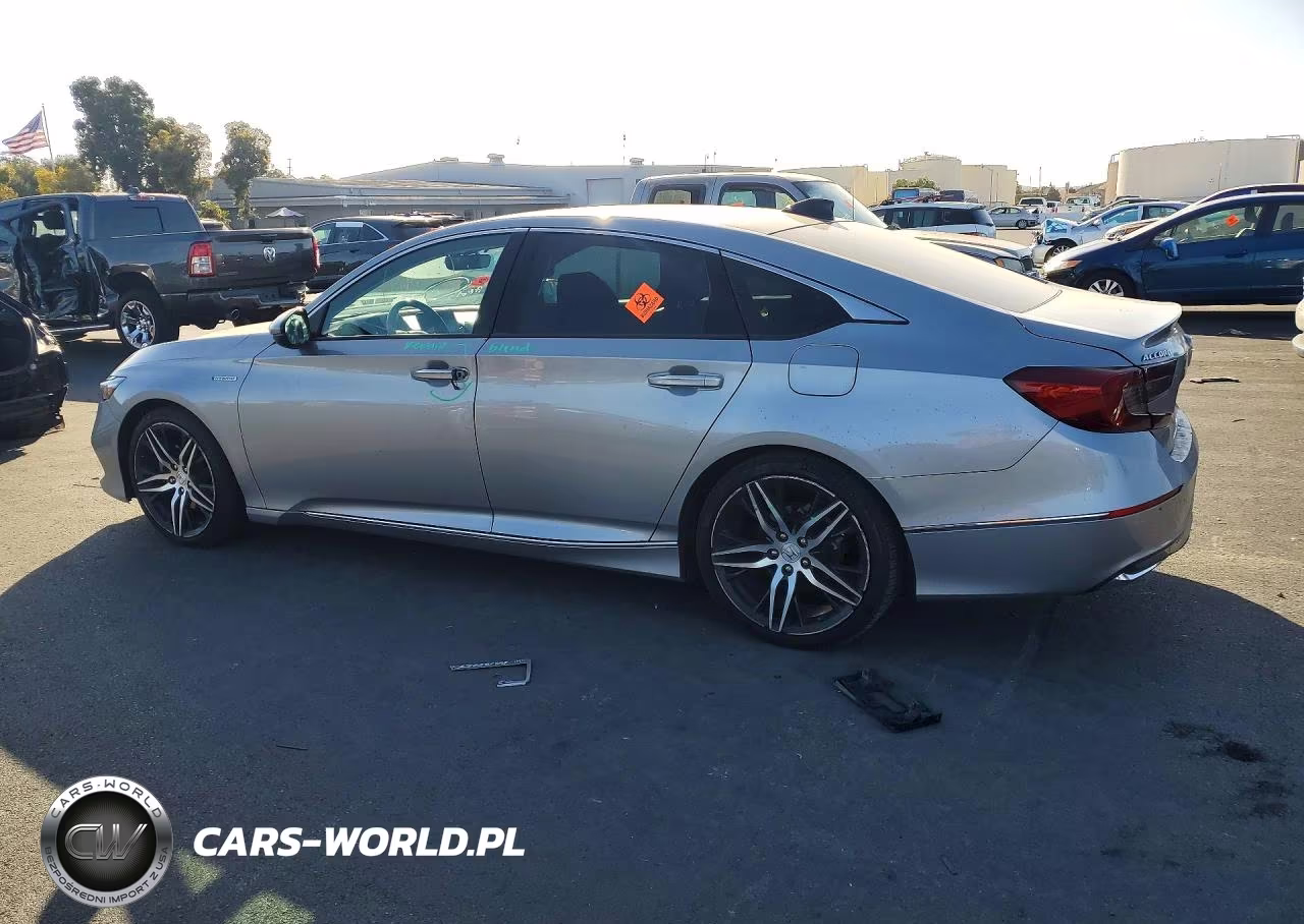2021 Honda Accord Touring Hybrid VIN:1HGCV3F94MA004785 - 2