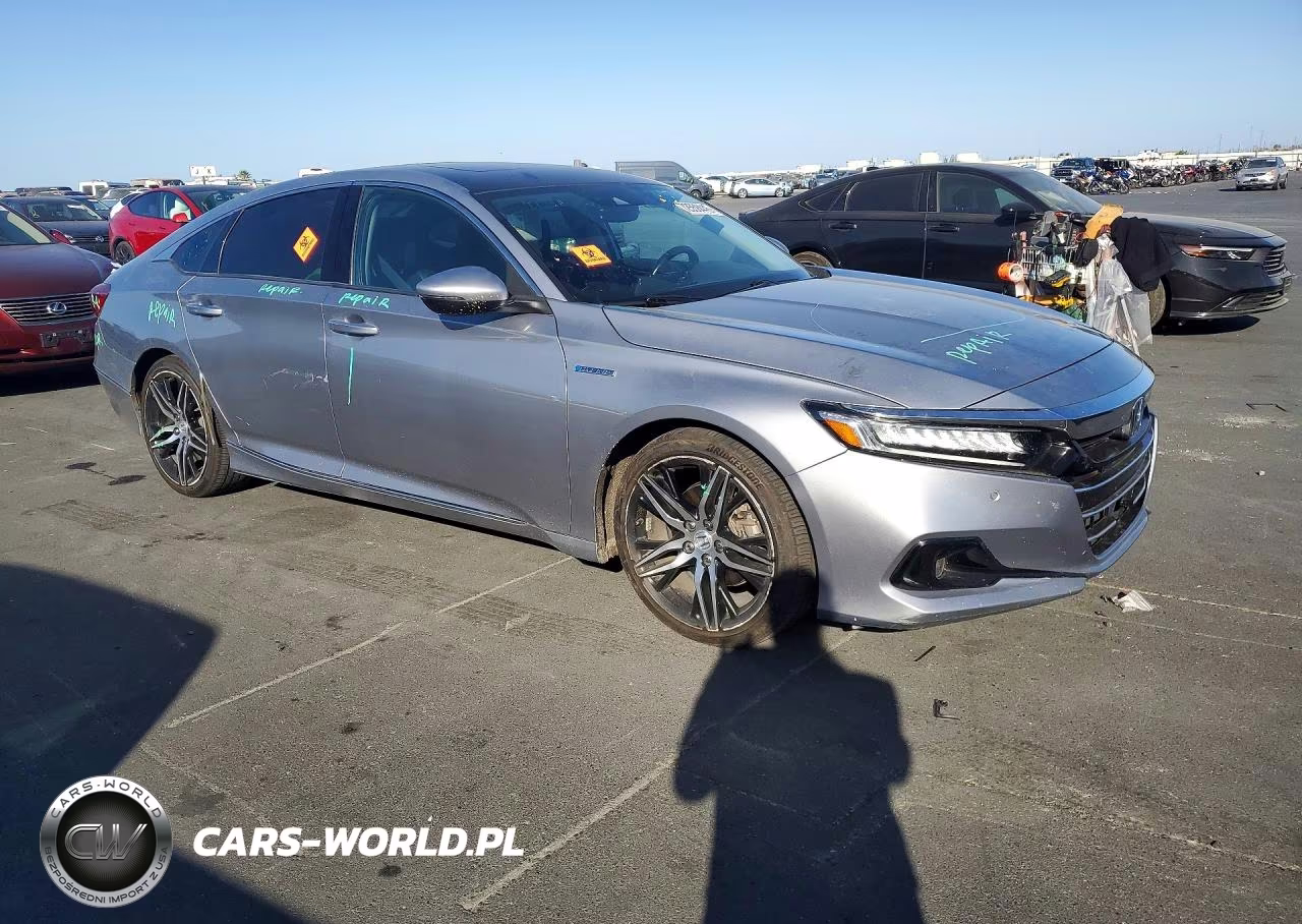 2021 Honda Accord Touring Hybrid VIN:1HGCV3F94MA004785 - 4