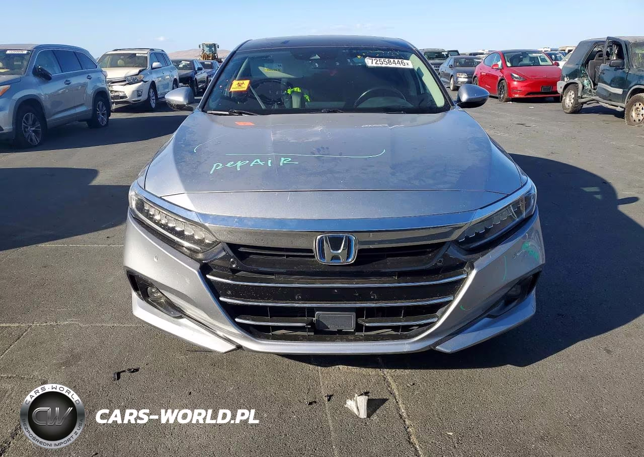 2021 Honda Accord Touring Hybrid VIN:1HGCV3F94MA004785 - 5