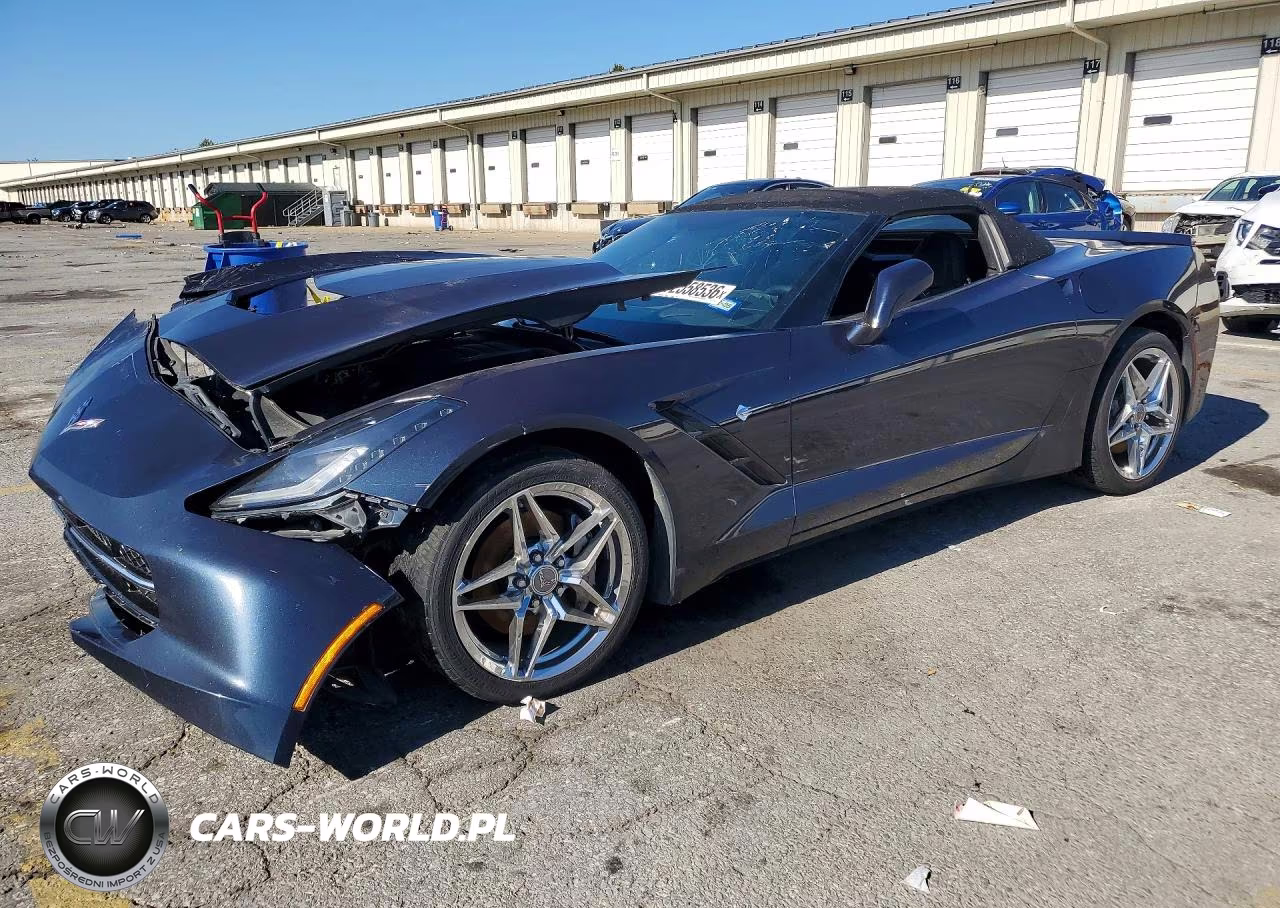 2014 Chevrolet Corvette Stingray 3Lt VIN:1G1YF3D75E5112452 - 1