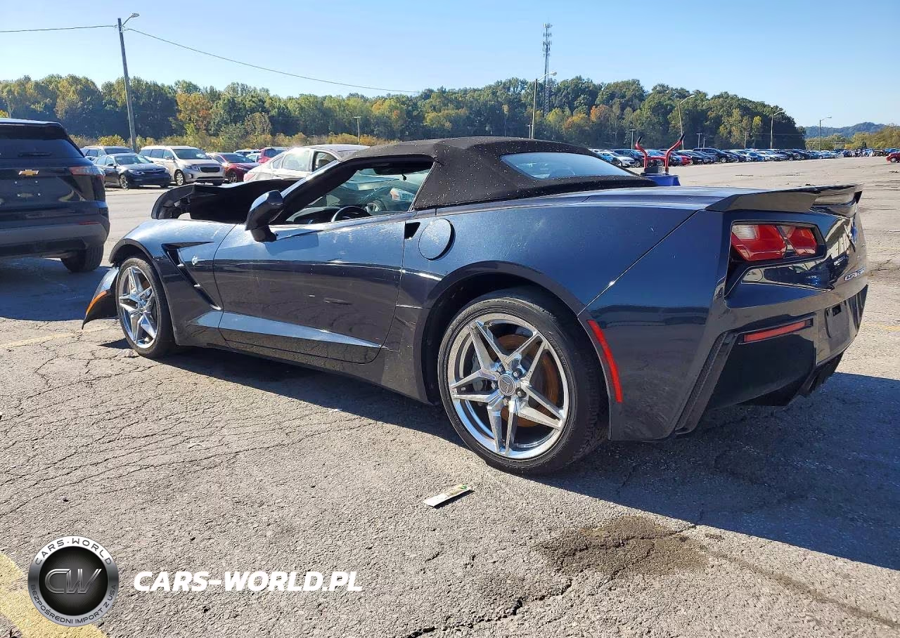 2014 Chevrolet Corvette Stingray 3Lt VIN:1G1YF3D75E5112452 - 2