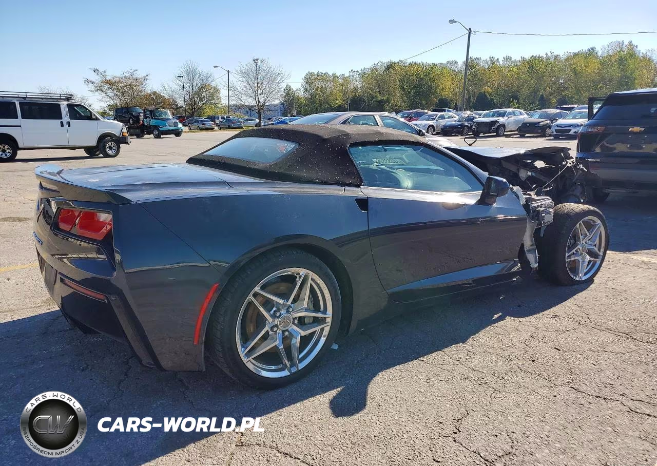 2014 Chevrolet Corvette Stingray 3Lt VIN:1G1YF3D75E5112452 - 3