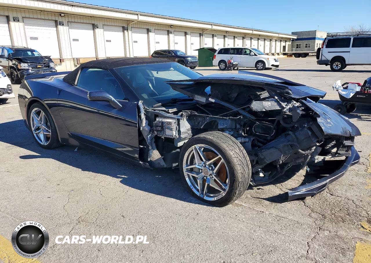 2014 Chevrolet Corvette Stingray 3Lt VIN:1G1YF3D75E5112452 - 4