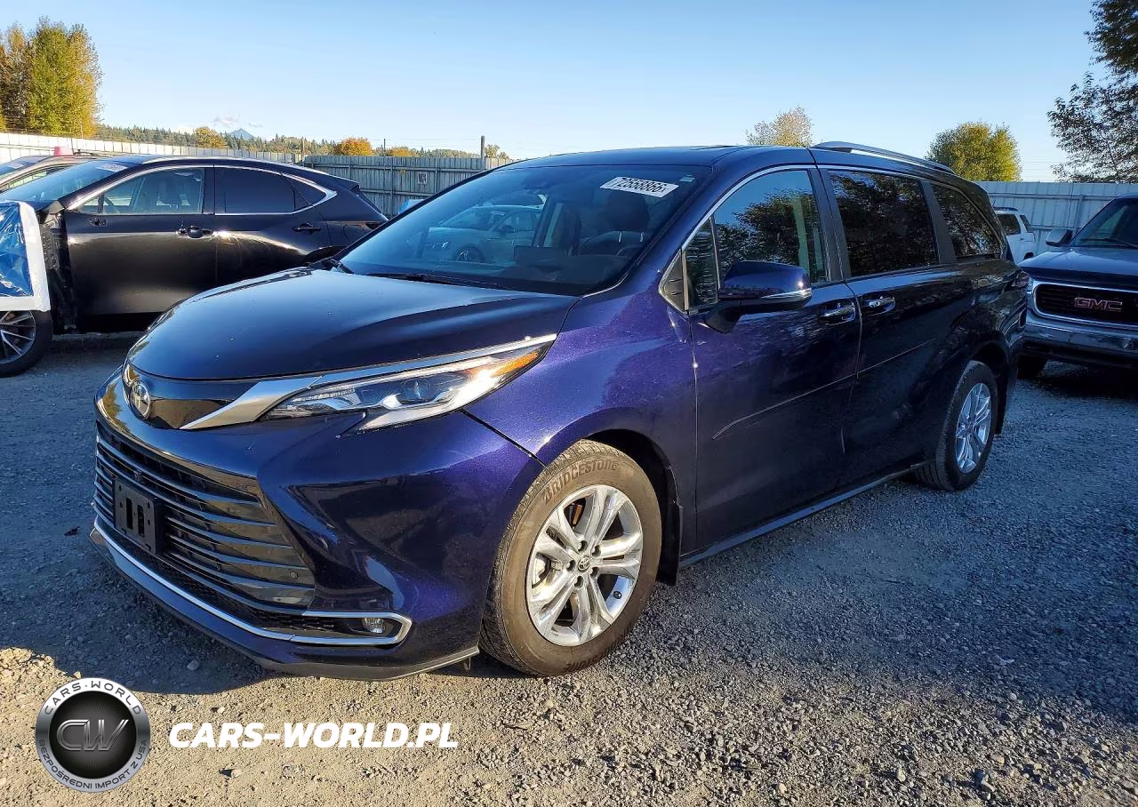 2023 Toyota Sienna Platinum 7-Passenger VIN:5TDESKFC2PS106471 - 1
