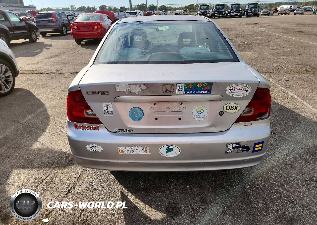 2001 Honda Civic Lx VIN:1HGEM22521L094768 - 6