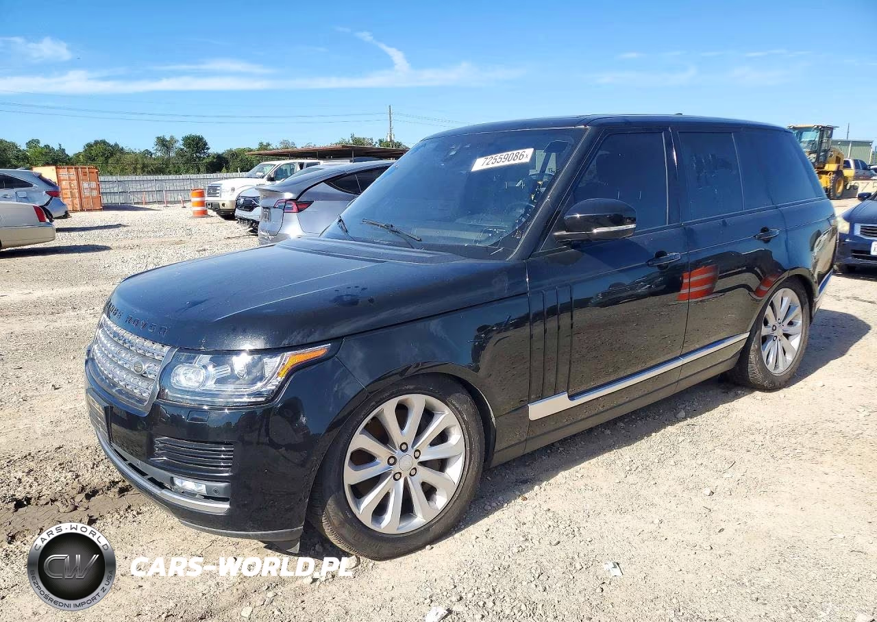 2017 Land Rover Range Rover Hse VIN:SALGS2FV4HA379980 - 1