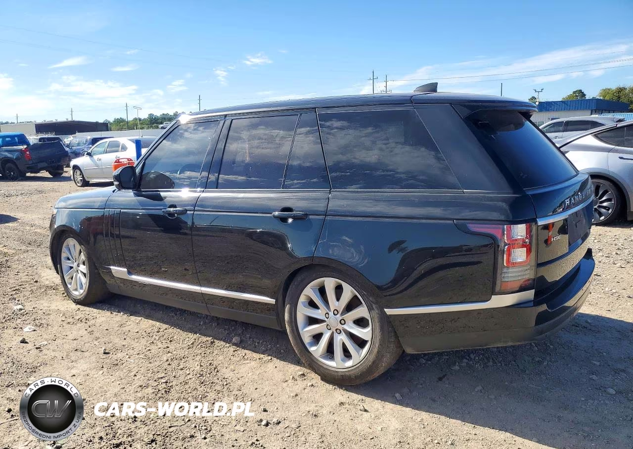 2017 Land Rover Range Rover Hse VIN:SALGS2FV4HA379980 - 2
