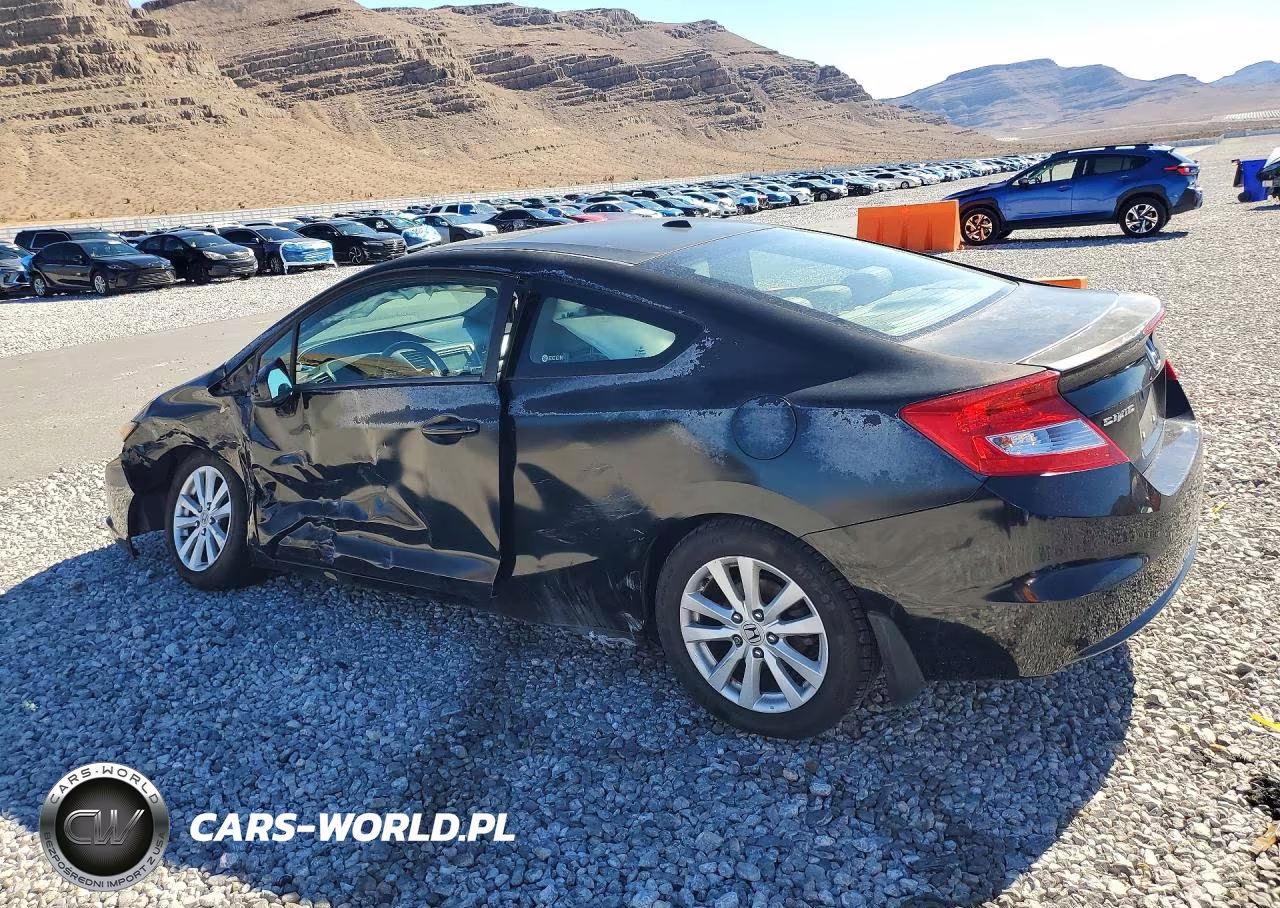 2012 Honda Civic Exl VIN:2HGFG3B15CH544167 - 2