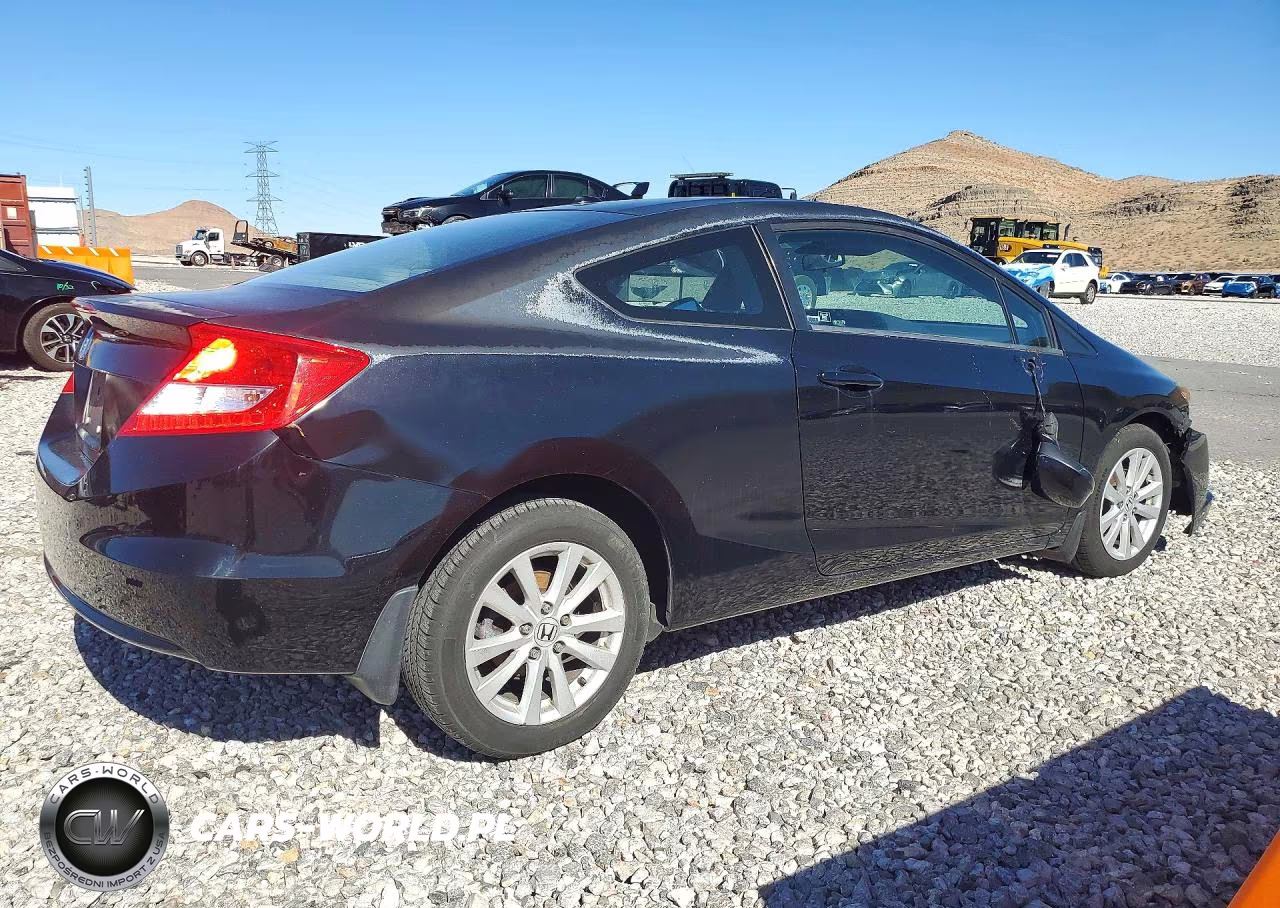 2012 Honda Civic Exl VIN:2HGFG3B15CH544167 - 3