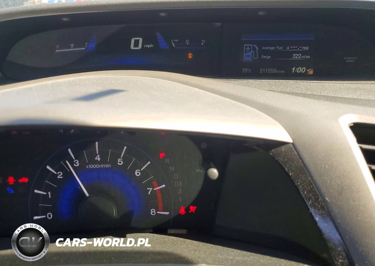 2012 Honda Civic Exl VIN:2HGFG3B15CH544167 - 9