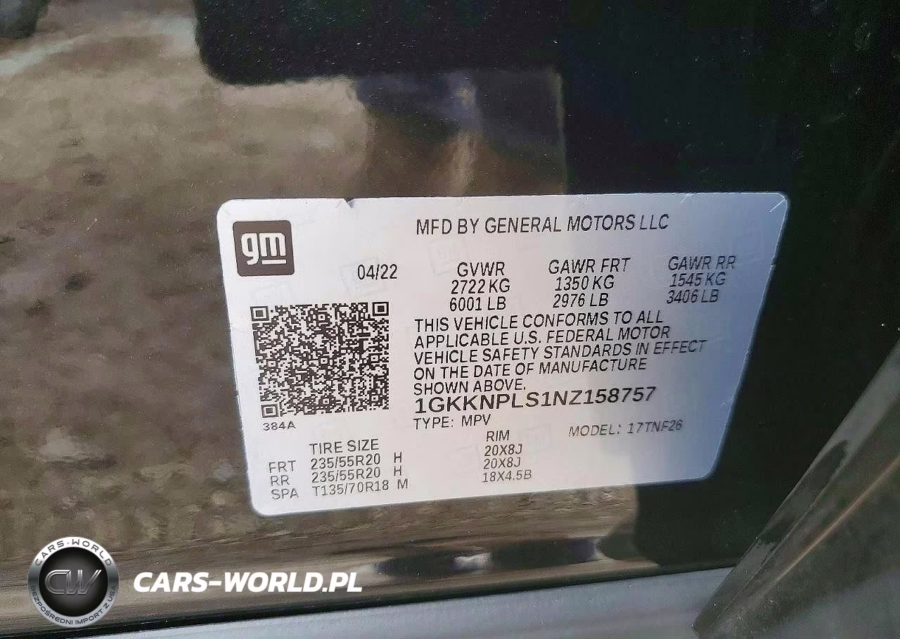 2022 GMC Acadia Denali VIN:1GKKNPLS1NZ158757 - 13