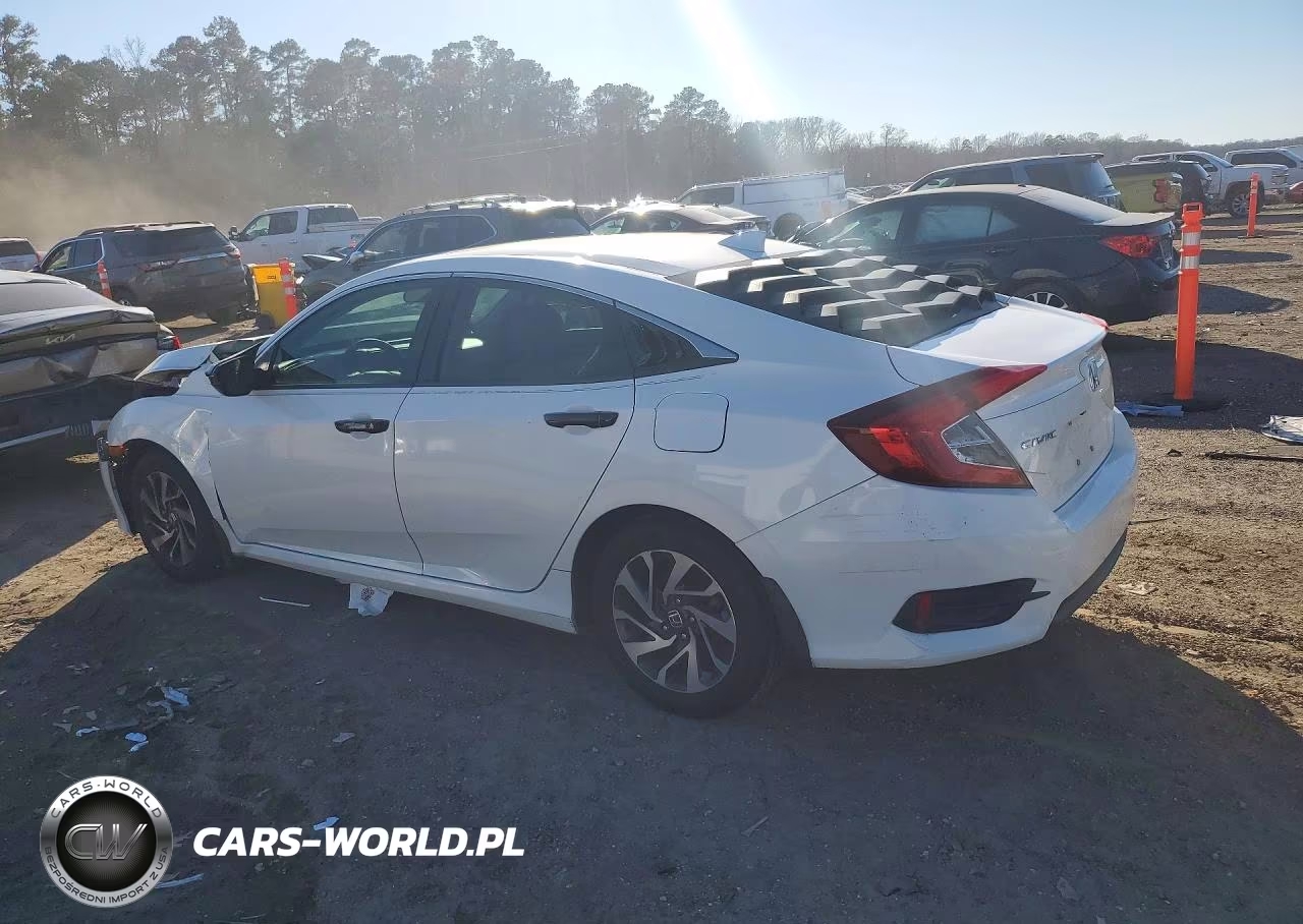 2018 Honda Civic Ex VIN:19XFC2F74JE038003 - 2