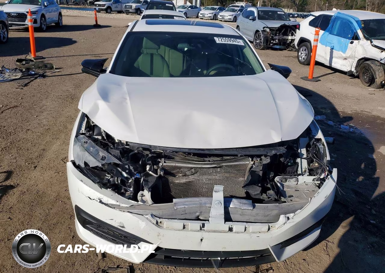 2018 Honda Civic Ex VIN:19XFC2F74JE038003 - 5