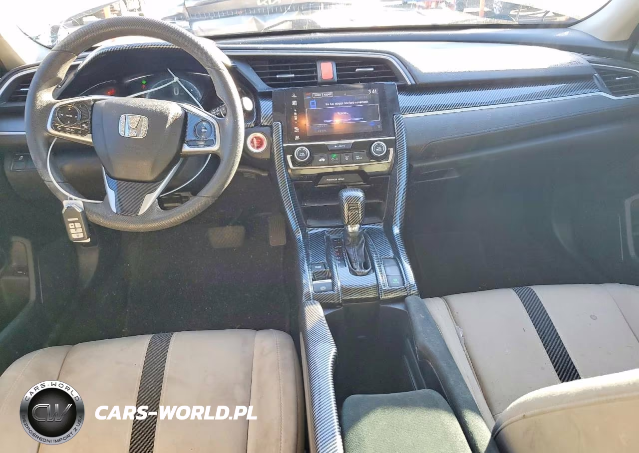 2018 Honda Civic Ex VIN:19XFC2F74JE038003 - 8
