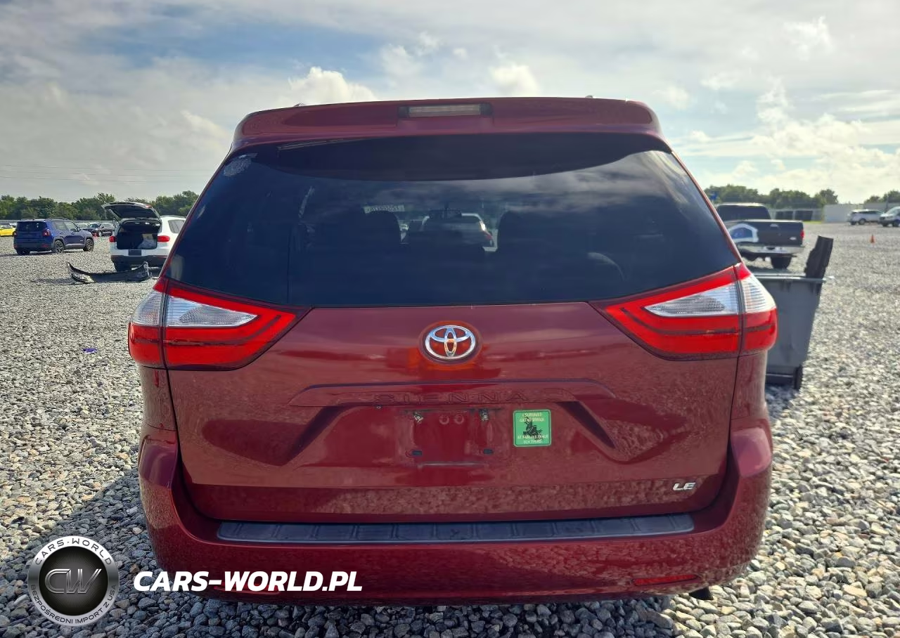 2015 Toyota Sienna Le VIN:5TDKK3DC0FS645620 - 6