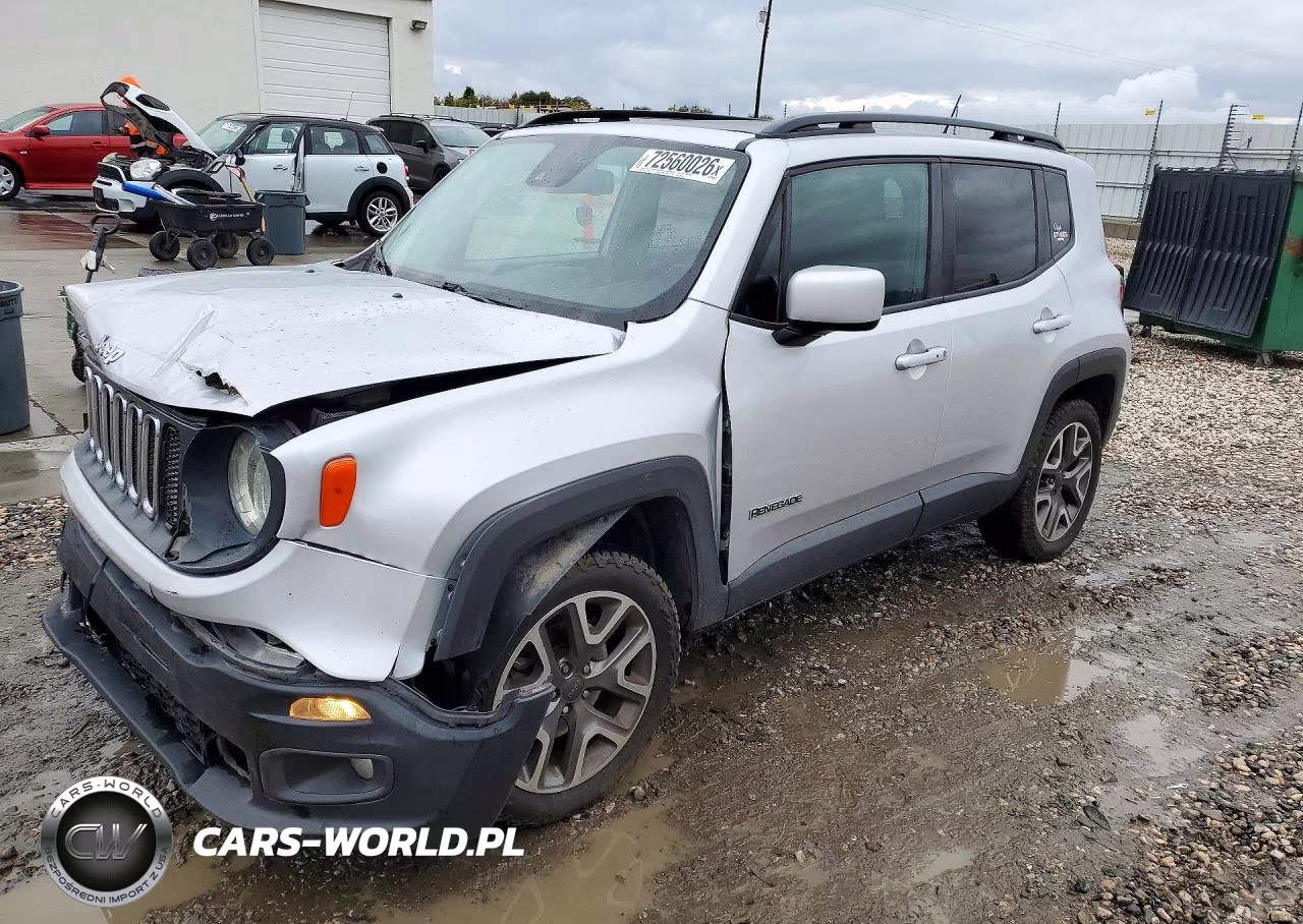2016 Jeep Renegade Latitude VIN:ZACCJBBT5GPD29830 - 1