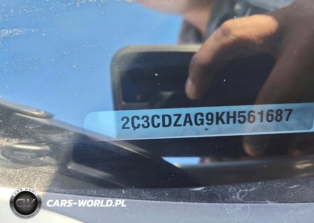 2019 Dodge Challenger Sxt VIN:2C3CDZAG9KH561687 - 12