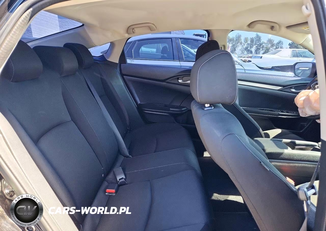 2017 Honda Civic Lx VIN:2HGFC2F5XHH504208 - 10