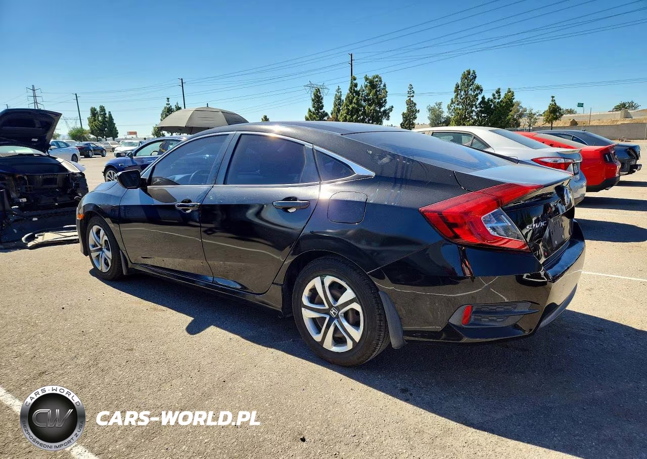 2017 Honda Civic Lx VIN:2HGFC2F5XHH504208 - 2