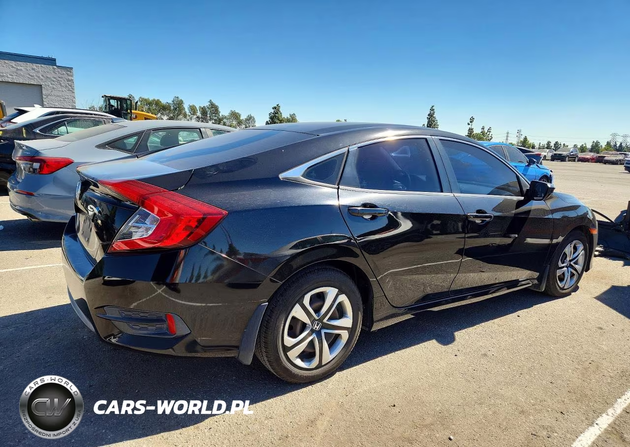 2017 Honda Civic Lx VIN:2HGFC2F5XHH504208 - 3