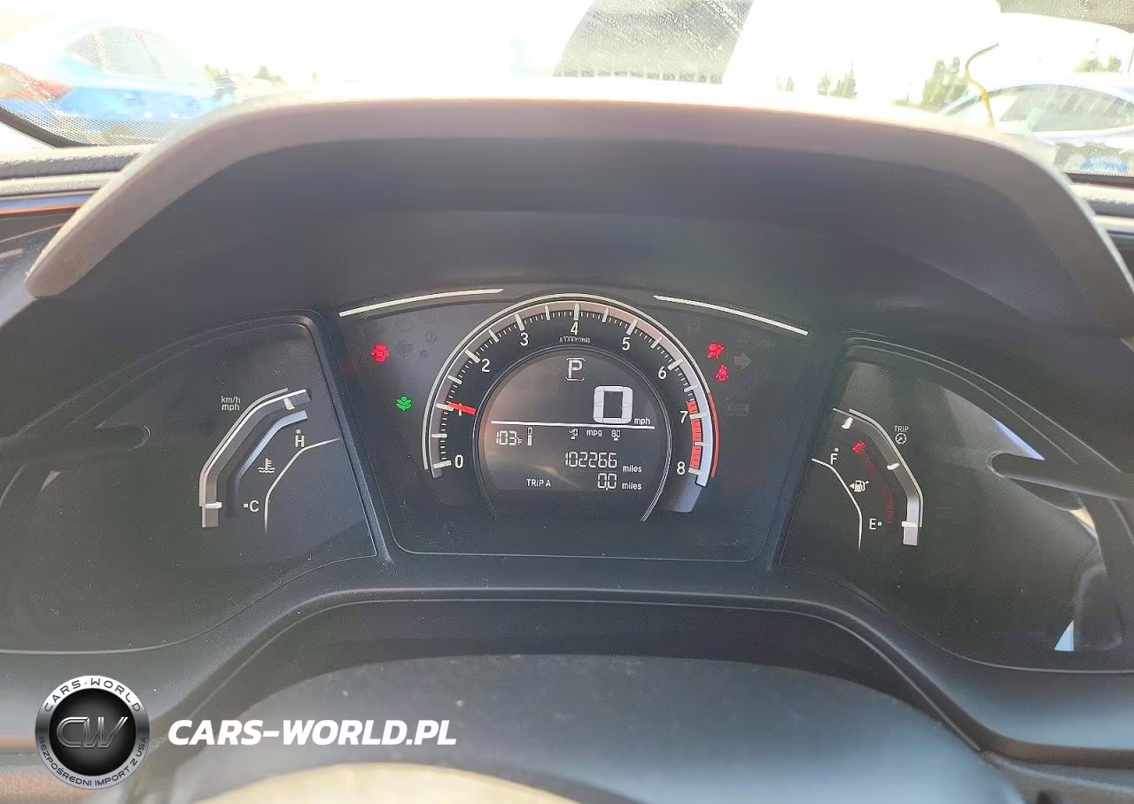 2017 Honda Civic Lx VIN:2HGFC2F5XHH504208 - 9
