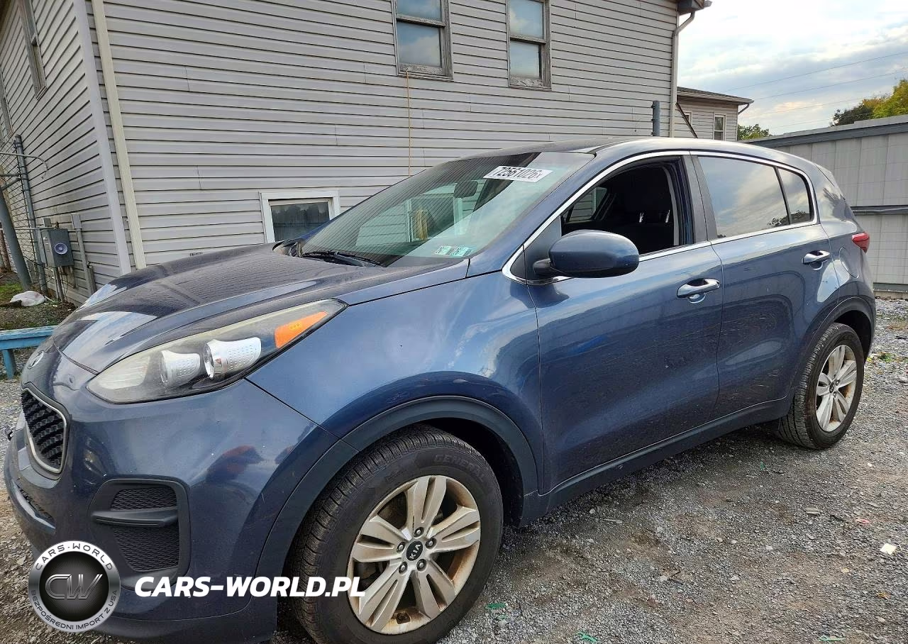 2018 Kia Sportage Lx VIN:KNDPM3AC8J7384308 - 1