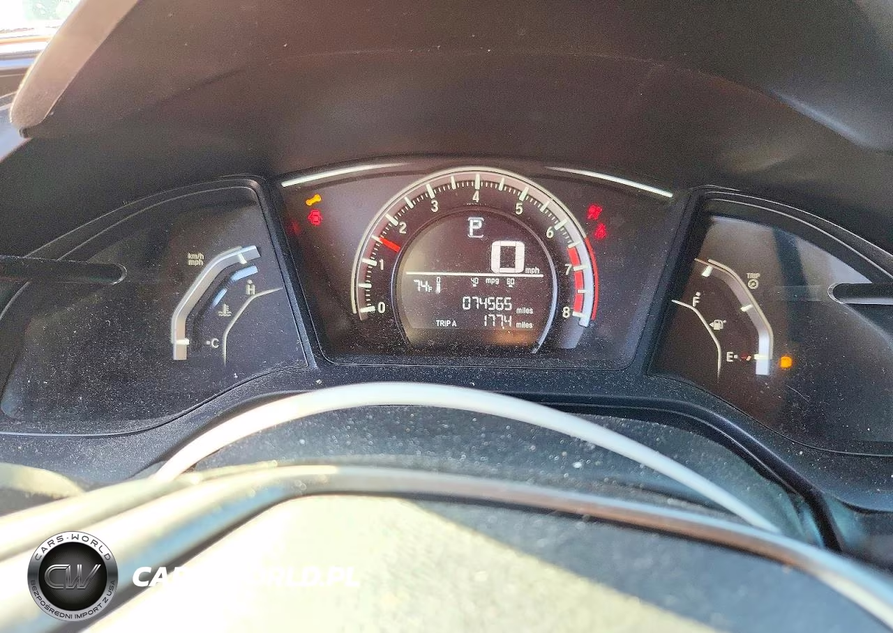 2018 Honda Civic Sport VIN:SHHFK7H46JU418729 - 9