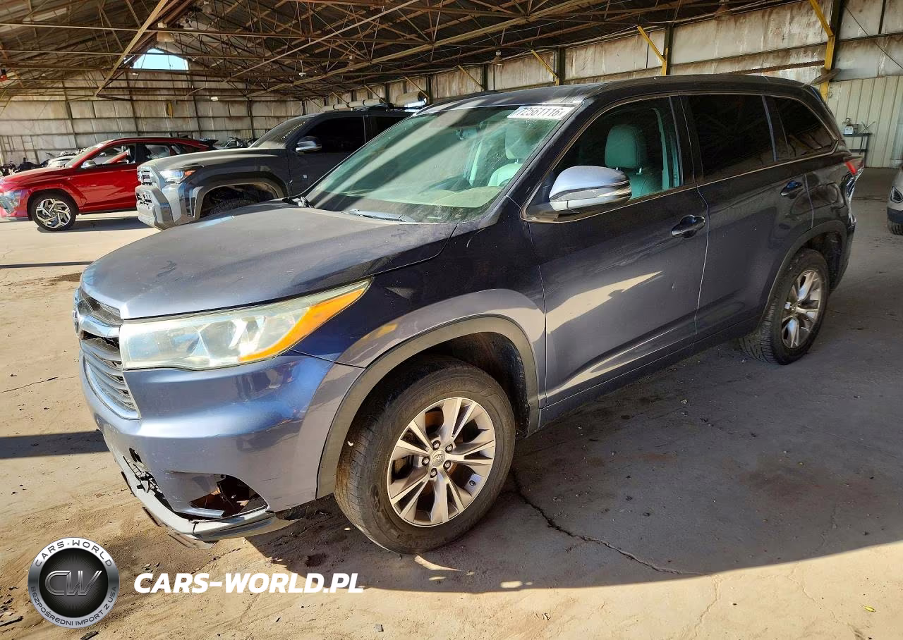 2014 Toyota Highlander Xle