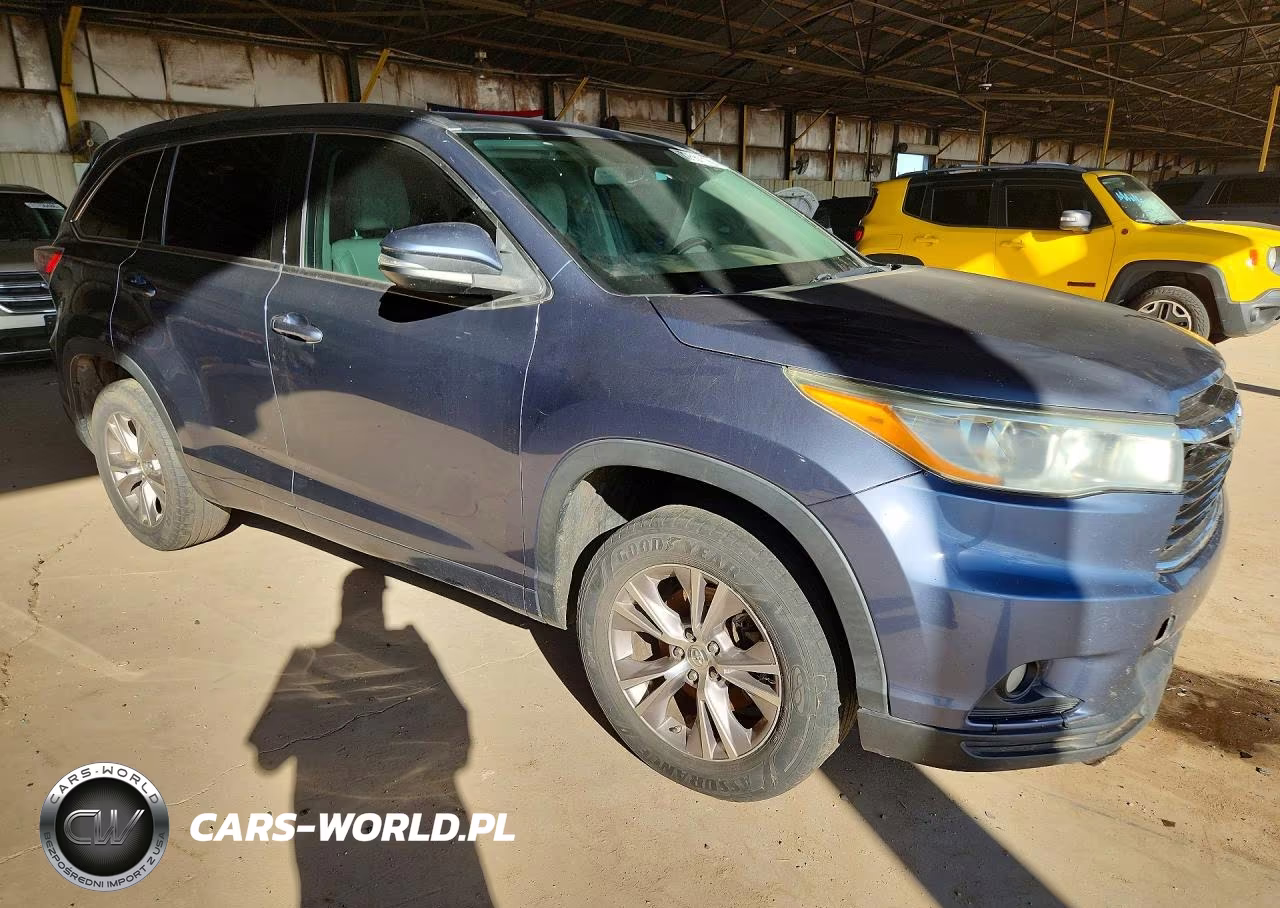 2014 Toyota Highlander Xle VIN:5TDKKRFH9ES036066 - 4