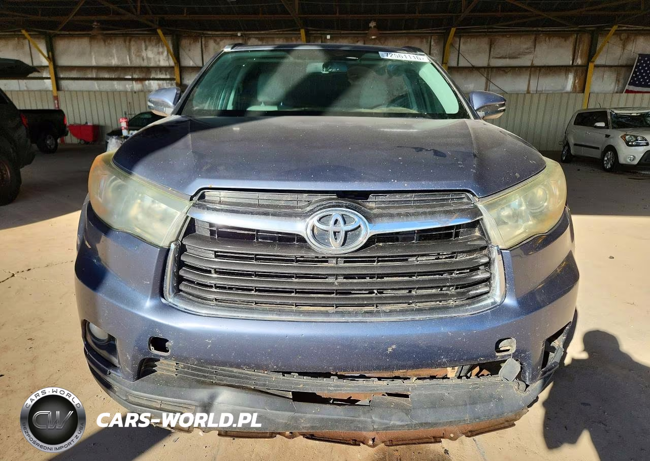 2014 Toyota Highlander Xle VIN:5TDKKRFH9ES036066 - 5