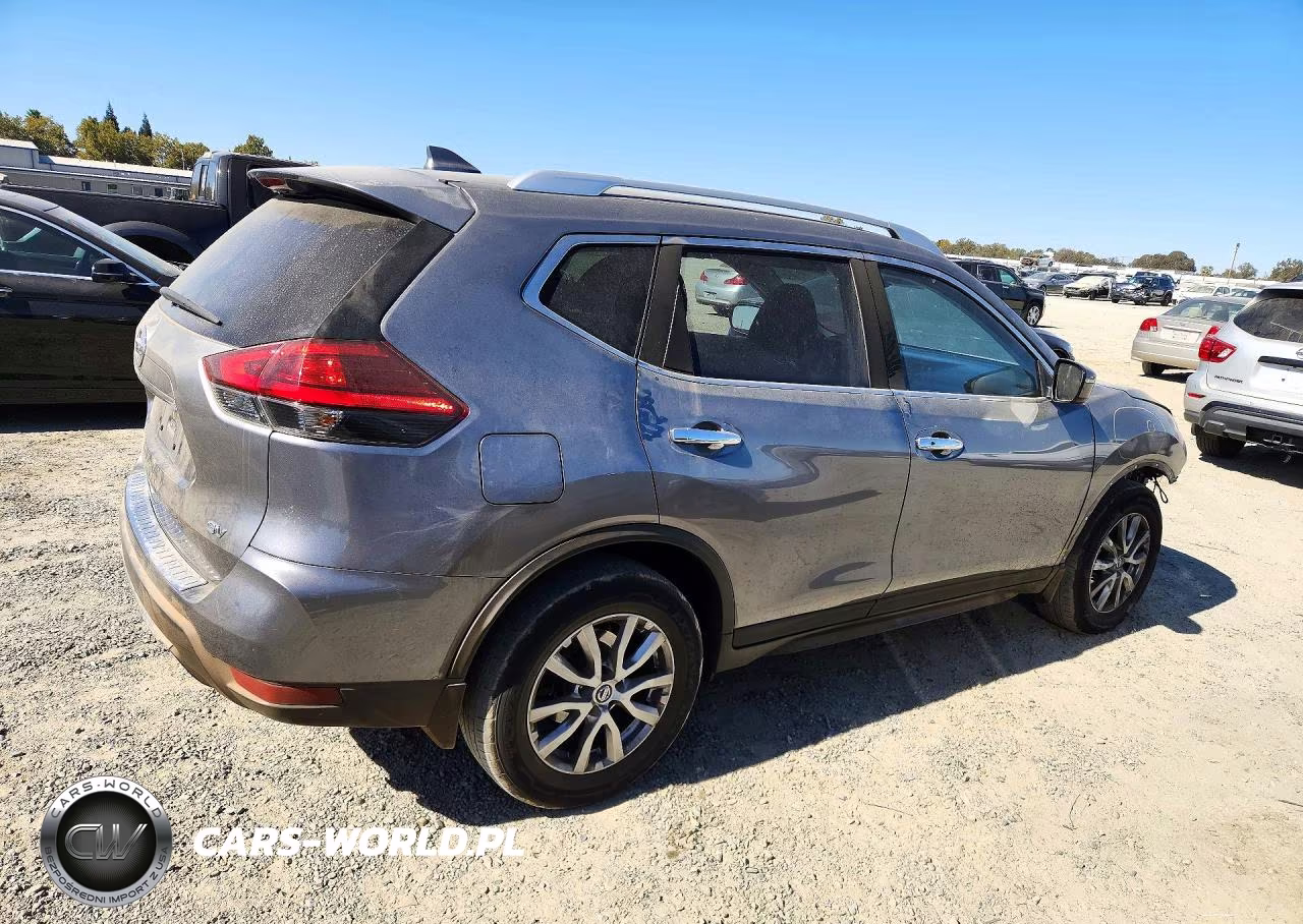 2017 Nissan Rogue Sv VIN:KNMAT2MT9HP509454 - 3