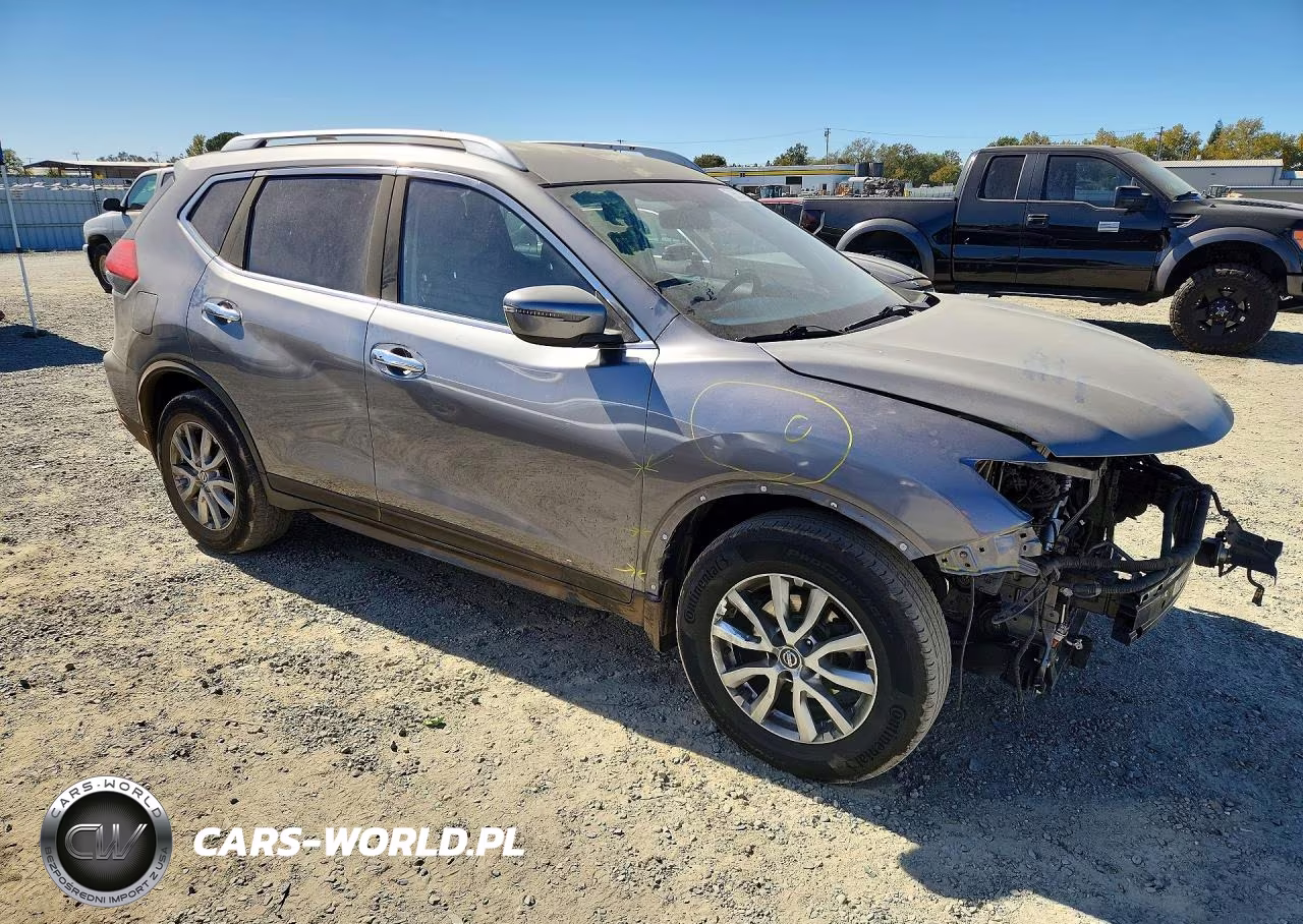 2017 Nissan Rogue Sv VIN:KNMAT2MT9HP509454 - 4
