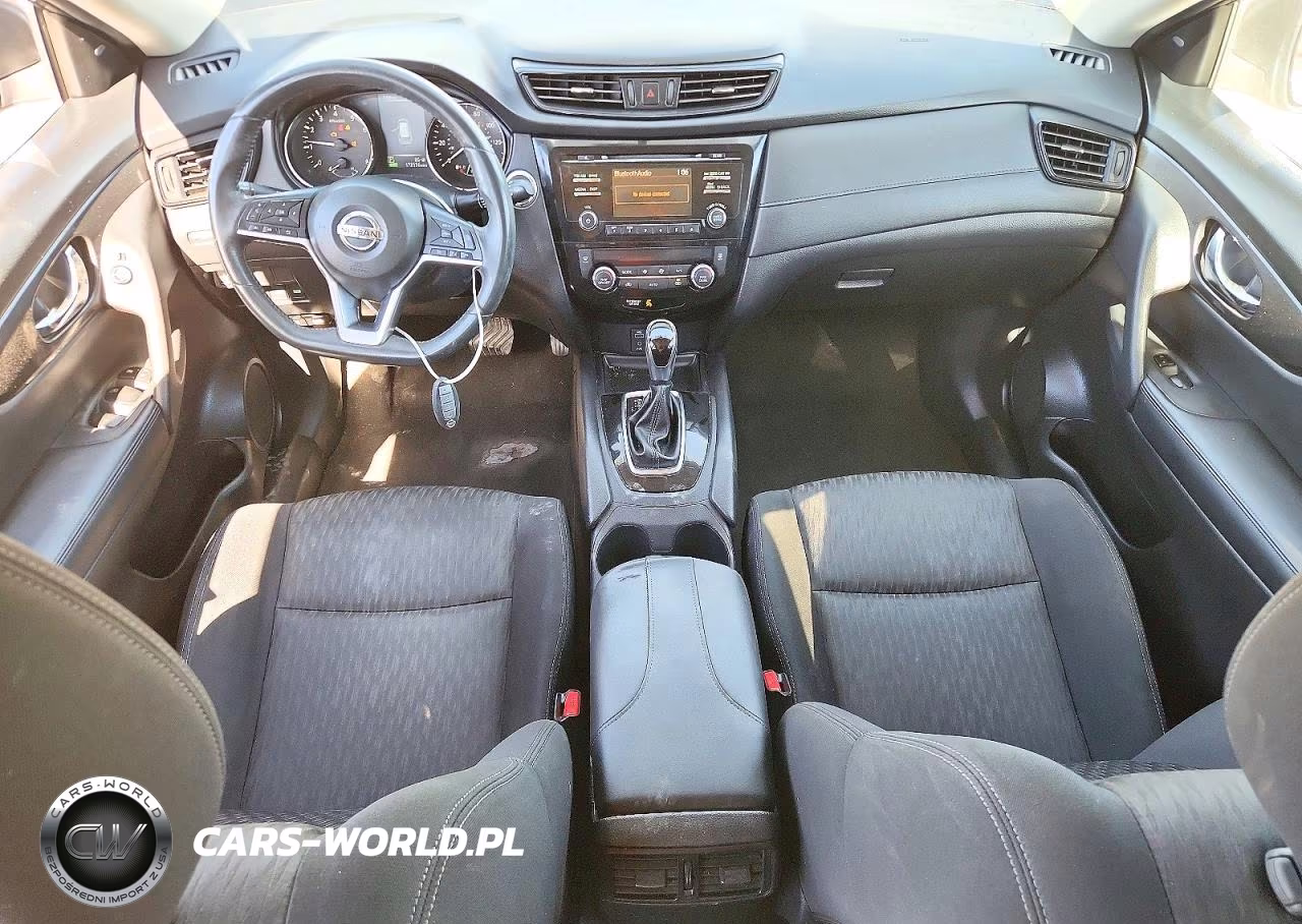 2017 Nissan Rogue Sv VIN:KNMAT2MT9HP509454 - 8