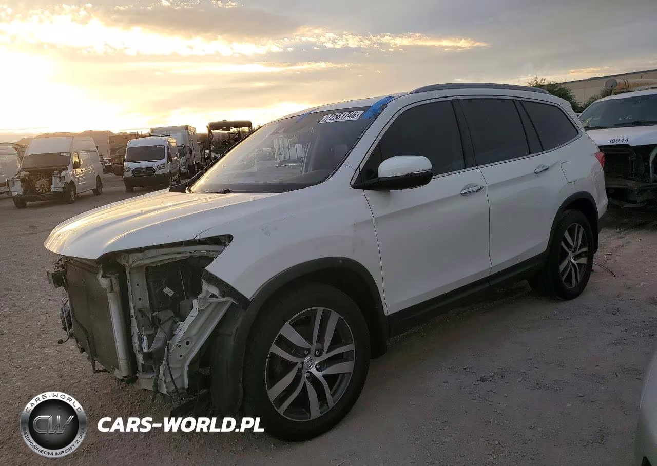 2017 Honda Pilot Elite VIN:5FNYF6H04HB057758 - 1