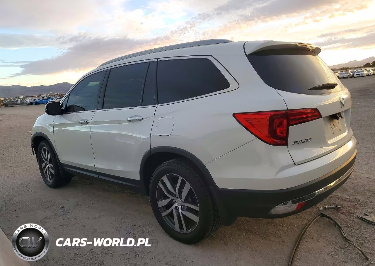 2017 Honda Pilot Elite VIN:5FNYF6H04HB057758 - 2