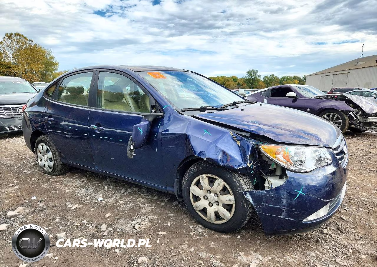 2010 Hyundai Elantra Gls VIN:KMHDU4AD3AU908253 - 4