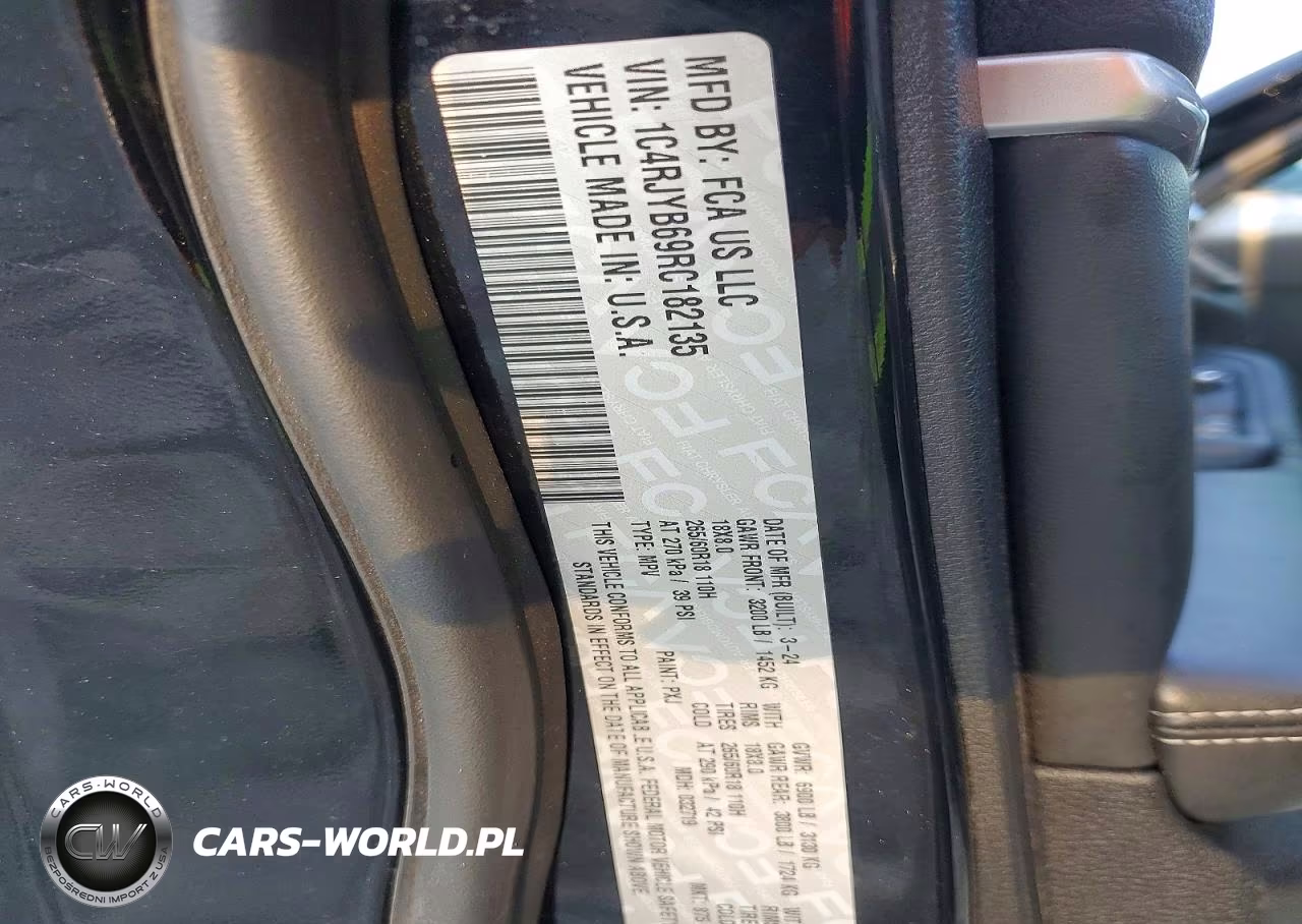 2024 Jeep Grand Cherokee Limited 4Xe VIN:1C4RJYB69RC182135 - 13