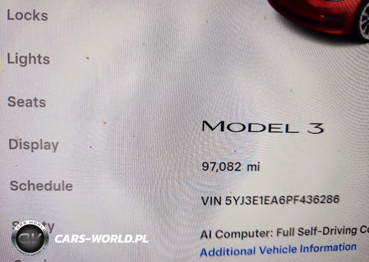 2023 Tesla Model 3 VIN:5YJ3E1EA6PF436286 - 9