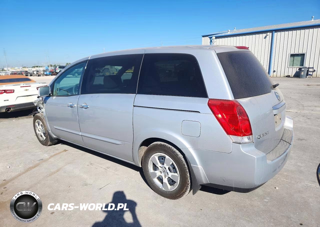 2007 Nissan Quest 3.5 VIN:5N1BV28U77N123848 - 2
