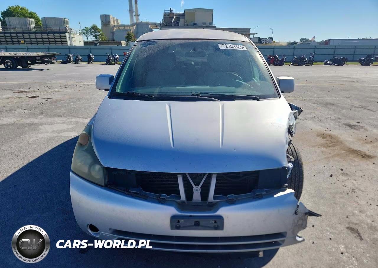 2007 Nissan Quest 3.5 VIN:5N1BV28U77N123848 - 5