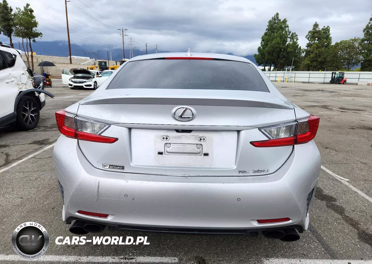 2015 Lexus Rc 350 VIN:JTHHE5BC6F5004640 - 6