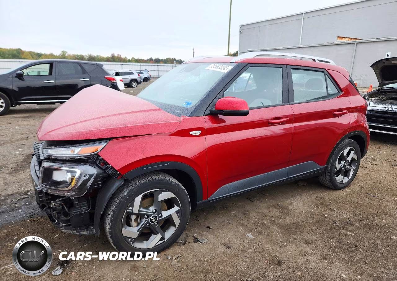 2022 Hyundai Venue Sel VIN:KMHRC8A30NU180646 - 1