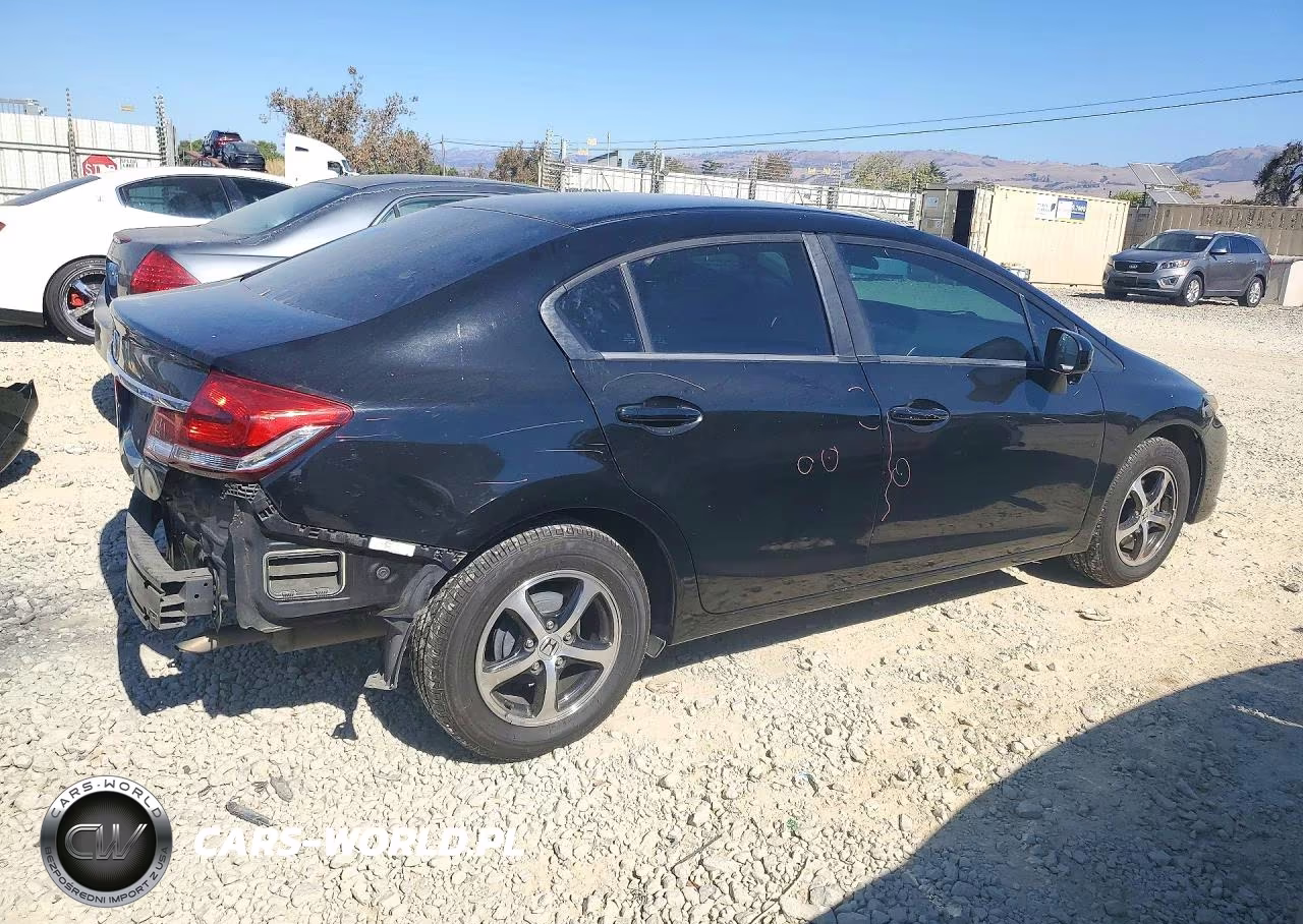 2015 Honda Civic Se VIN:19XFB2F70FE264470 - 3