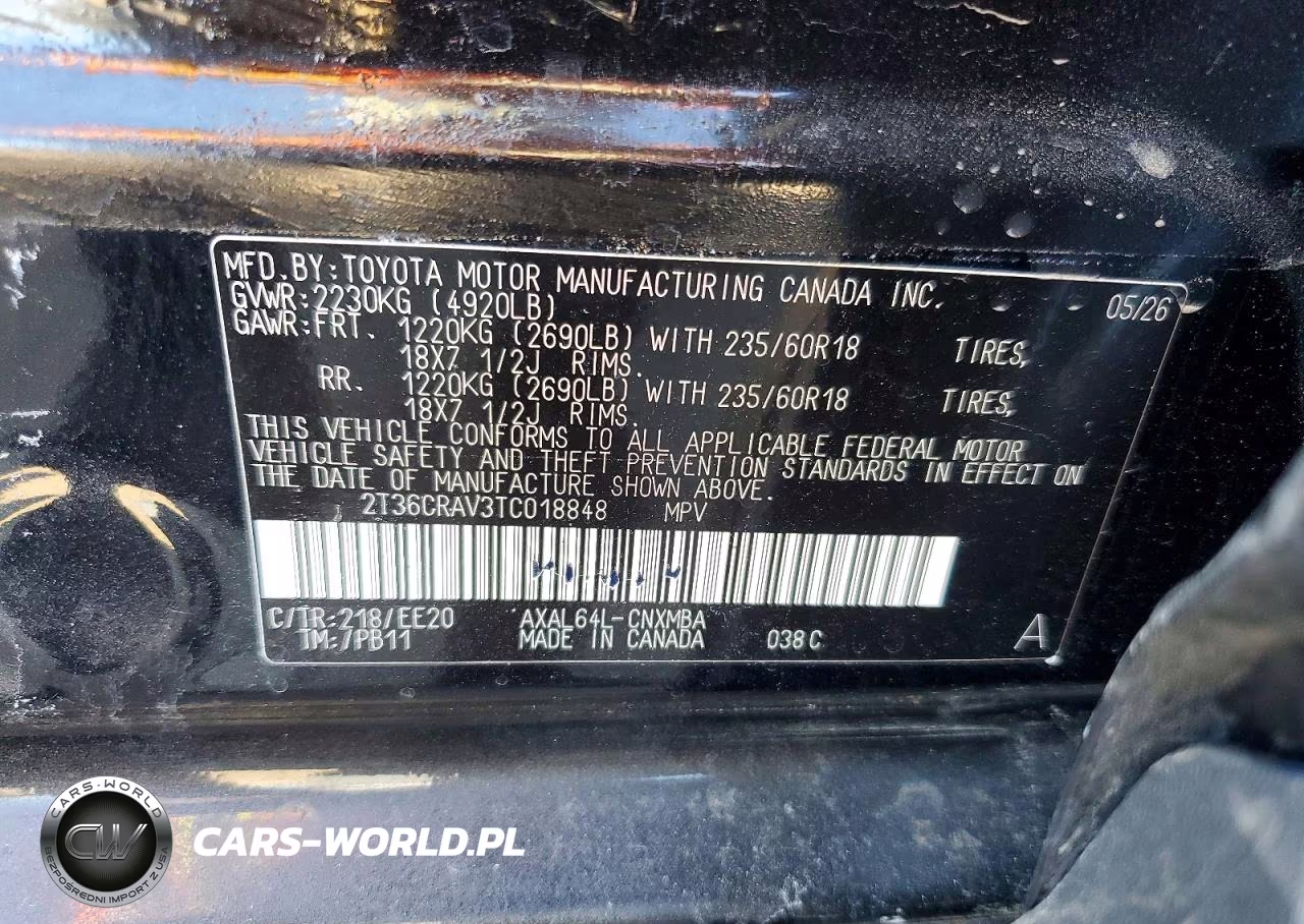 2026 Toyota Rav4 Xle Premium VIN:2T36CRAV3TC018848 - 13
