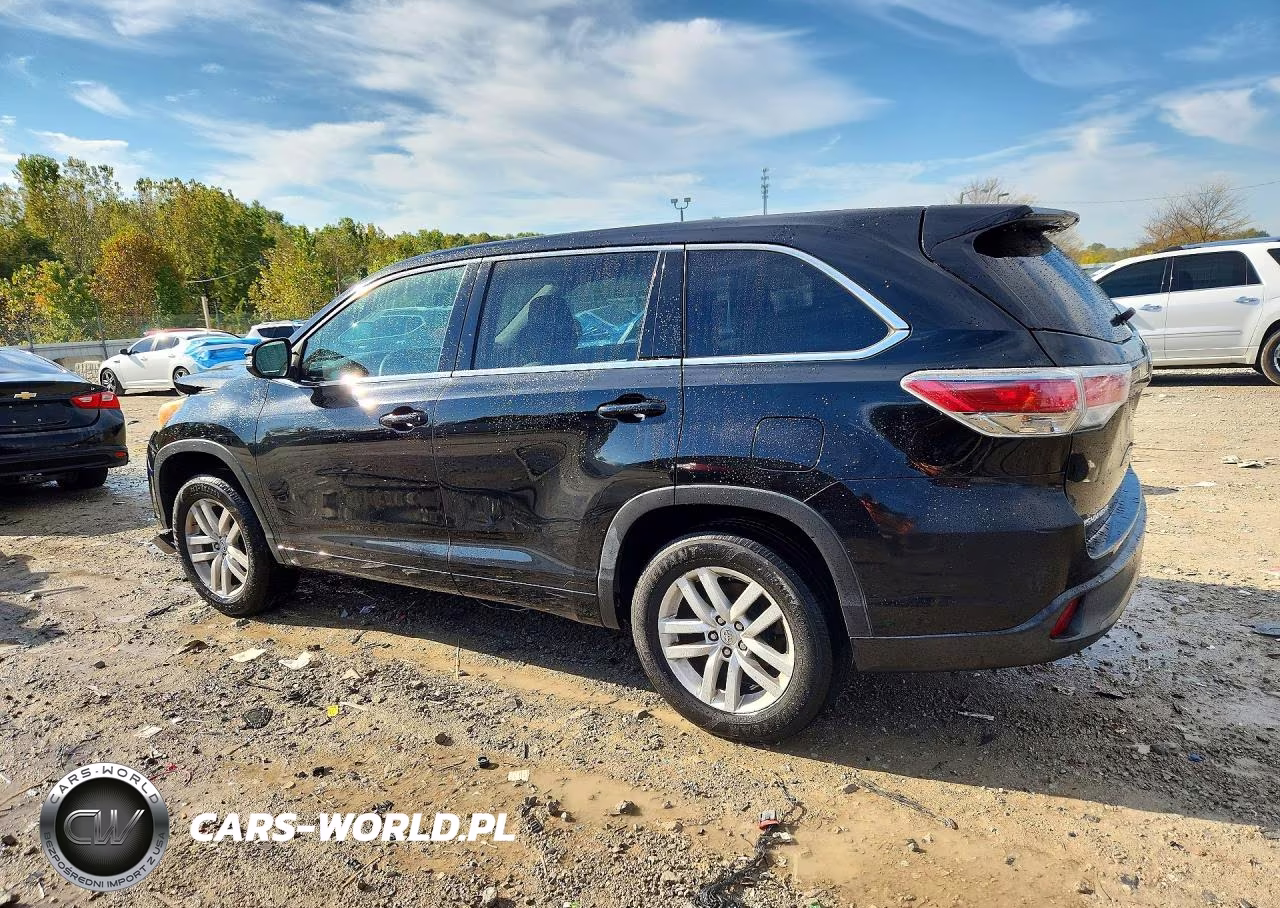 2014 Toyota Highlander Le VIN:5TDZKRFH0ES018473 - 2